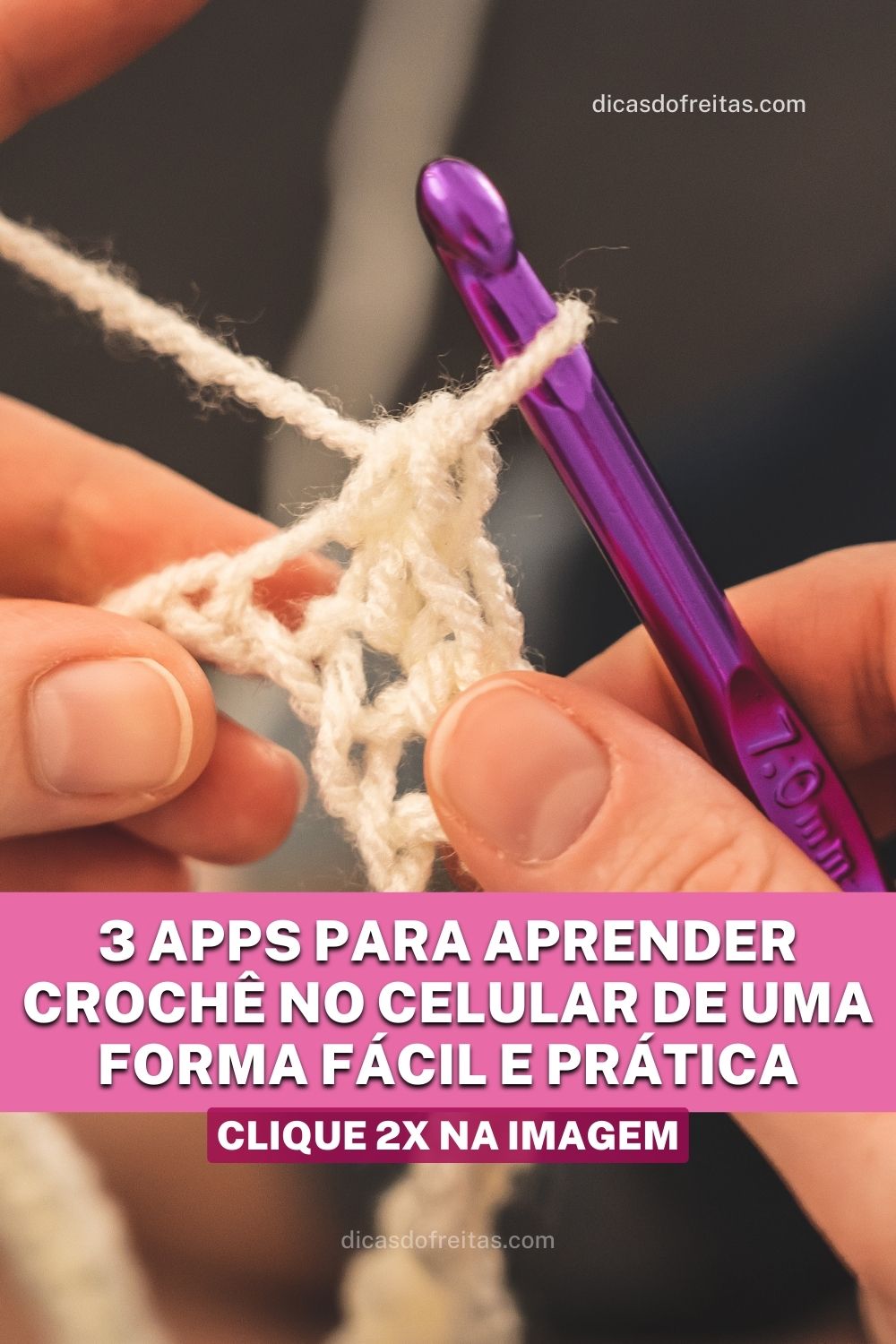 3 Apps para aprender crochê no celular de uma forma fácil e prática