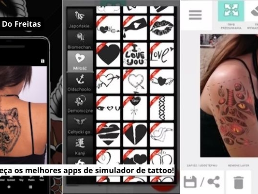 Pretende fazer tatuagem? Conheça os melhores apps de simulador de tattoo!