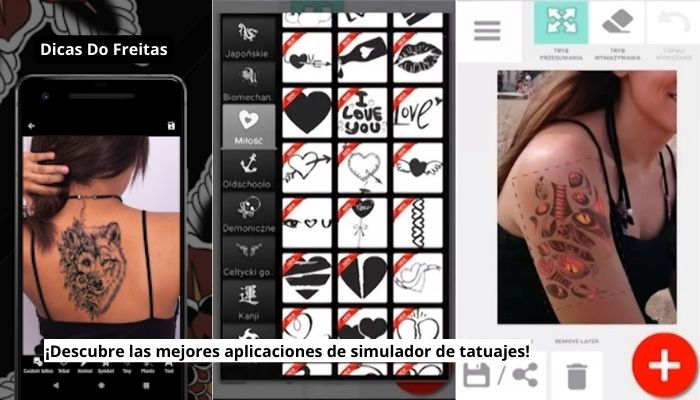 ¿Tienes intención de hacerte un tatuaje? ¡Descubre las mejores aplicaciones de simulador de tatuajes!